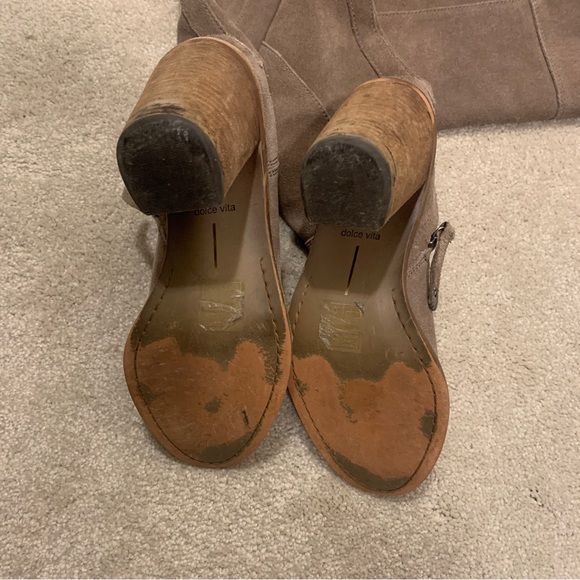 Dolce Vita Okana Boots in Taupe - Picture 5 of 5